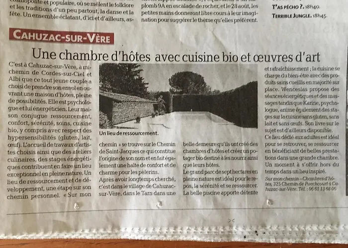 Sur Mon Chemin D'hotes Frühstückspension